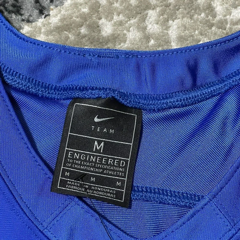 Nike Vapor Pro Practice‎ Football Jersey Blank  Men Medium Blue CI3767-494 NEW